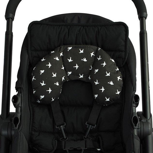 Head Hugger Neck Support Black Swallow Outlook Baby