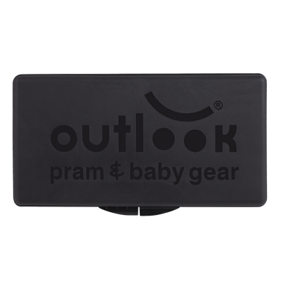 Outlookbaby Pram Caddy – Black - Outlook Baby