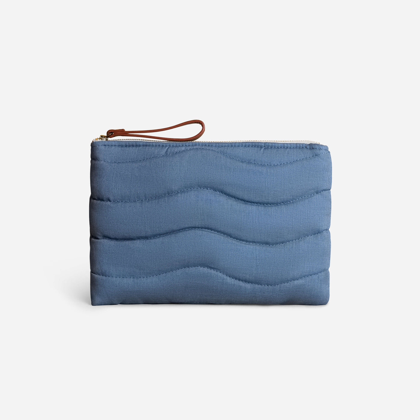 Free Linen Pouch - French Blue