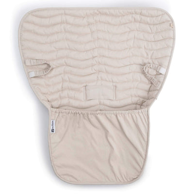 Linen Stay-Put Pram Quilt/Footmuff - Wheat