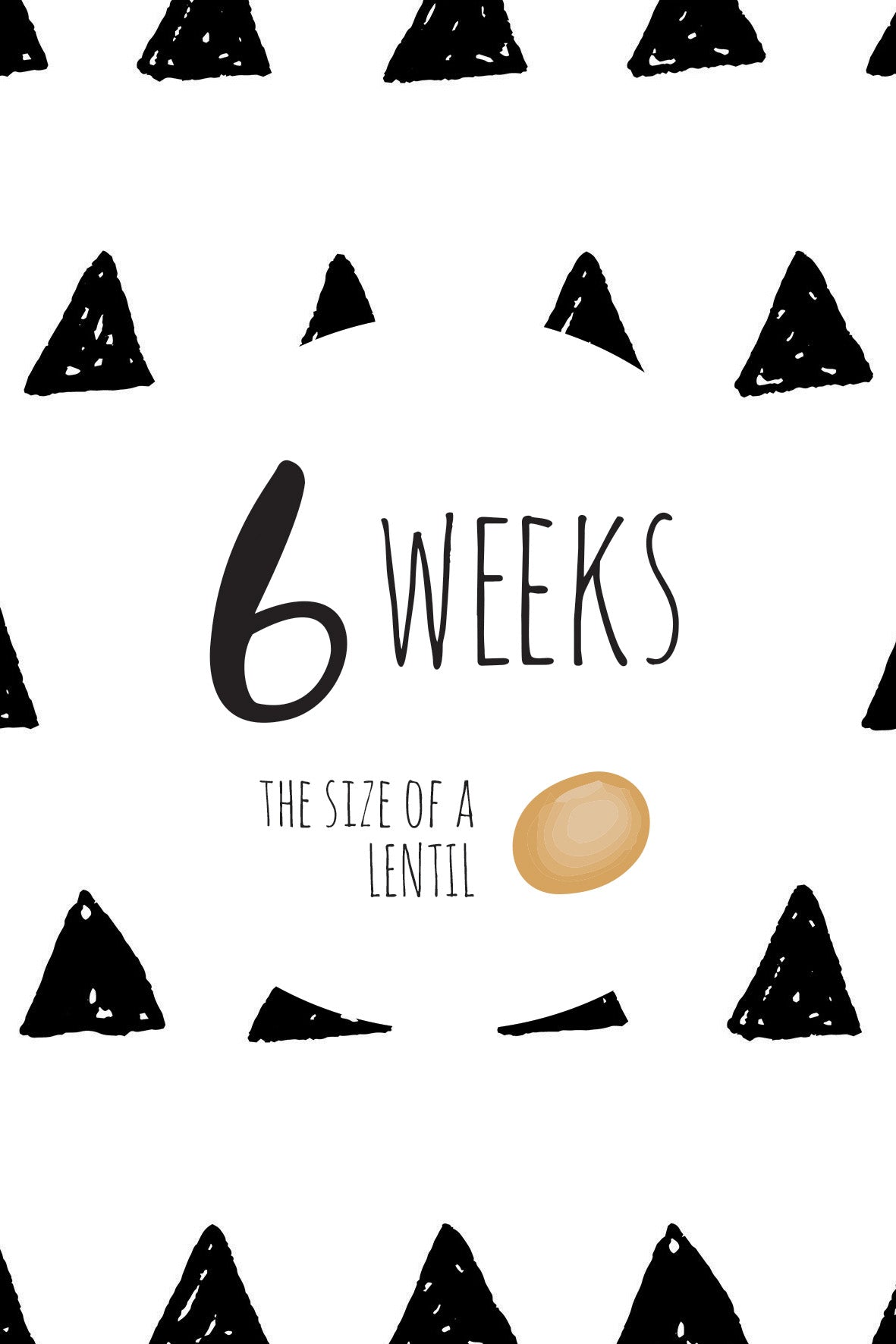 Pregnancy Milestone Card Set - Artist Edition : Inky Doodles - Digital Download - Outlook Baby