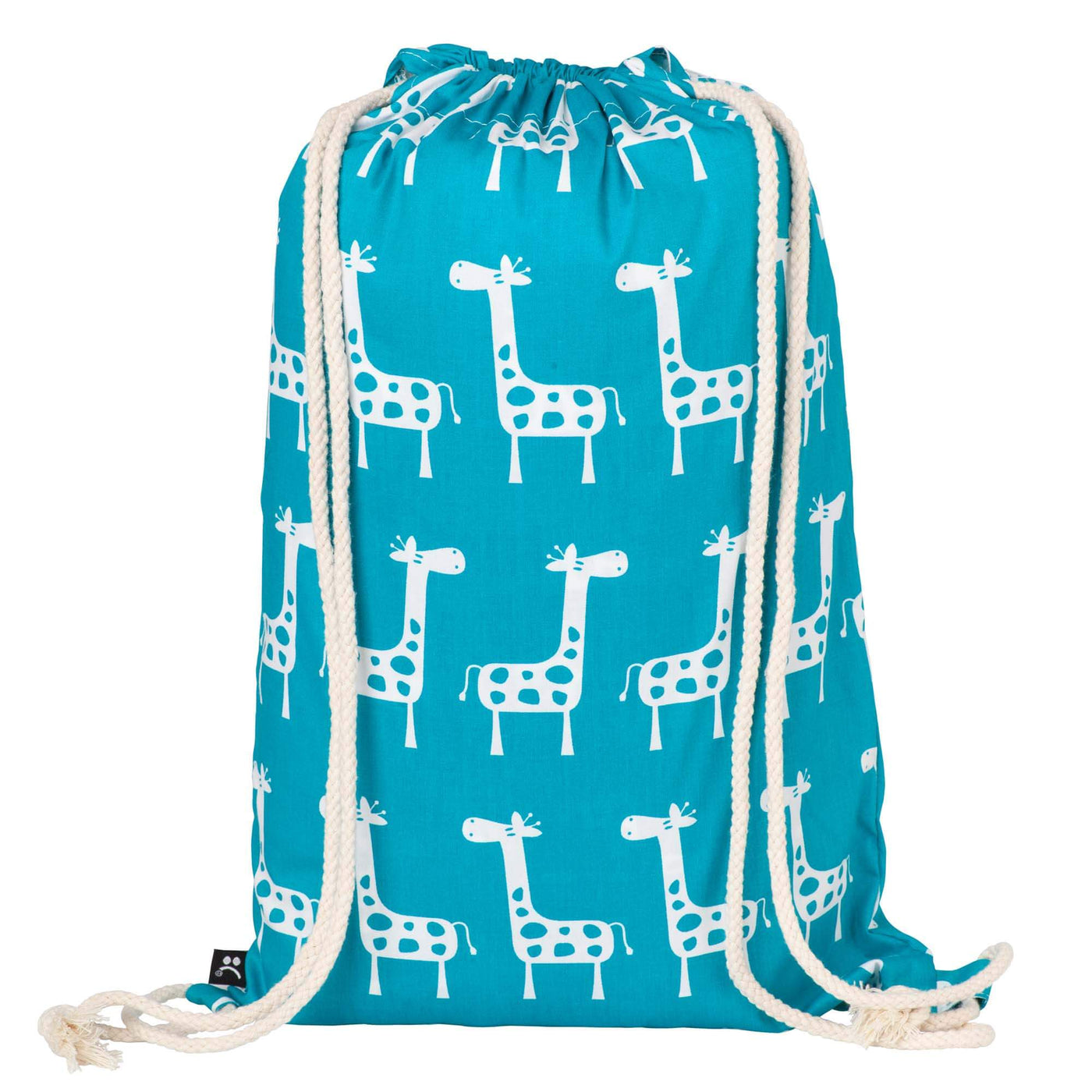 Baby Play Mat (Waterproof Backing) - Teal Giraffe