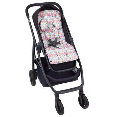 4 Piece Pram Accessories Set - Floral Delight - Outlook Baby