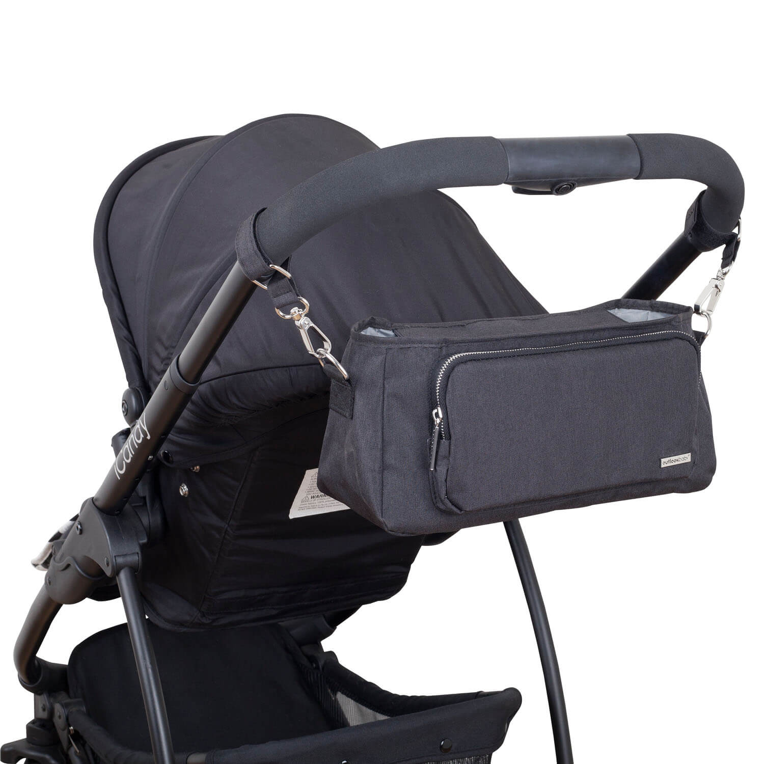 Double pram hot sale caddy