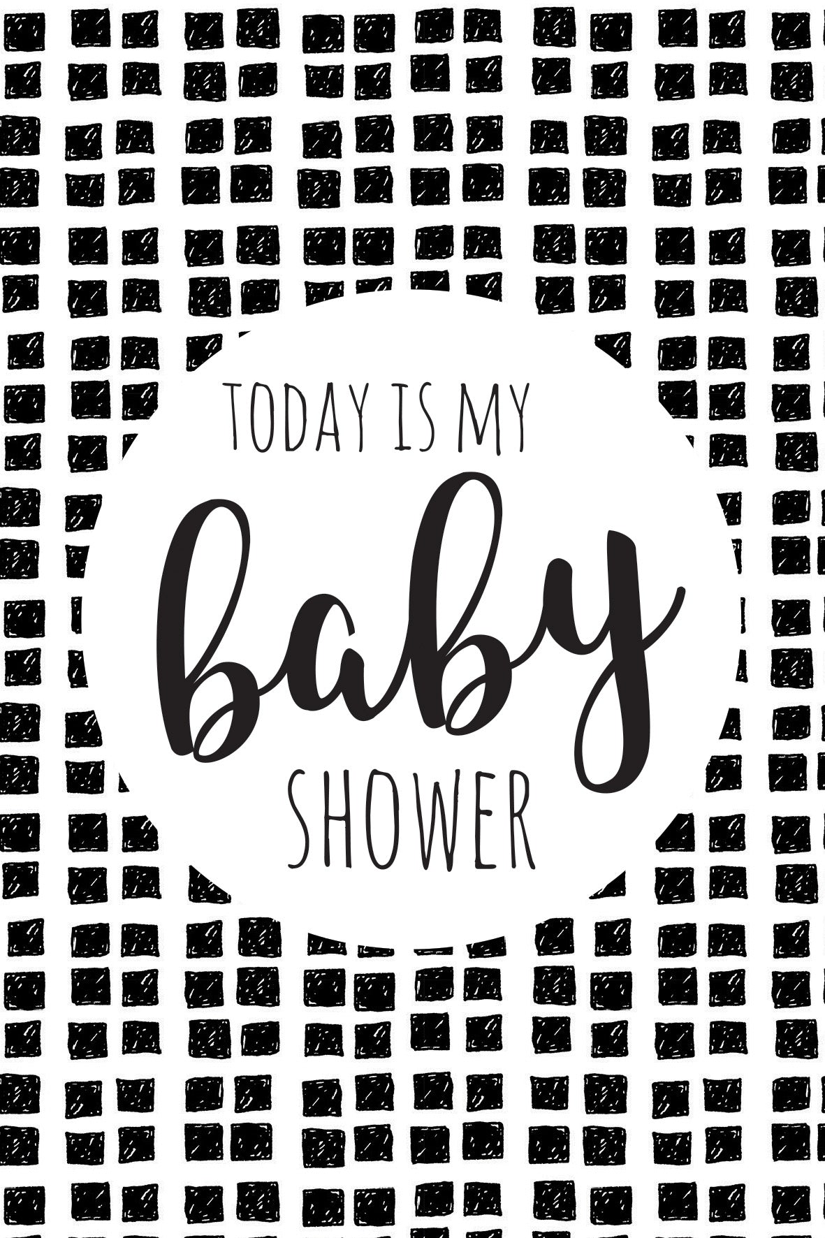 Pregnancy Milestone Card Set - Artist Edition : Inky Doodles - Digital Download - Outlook Baby
