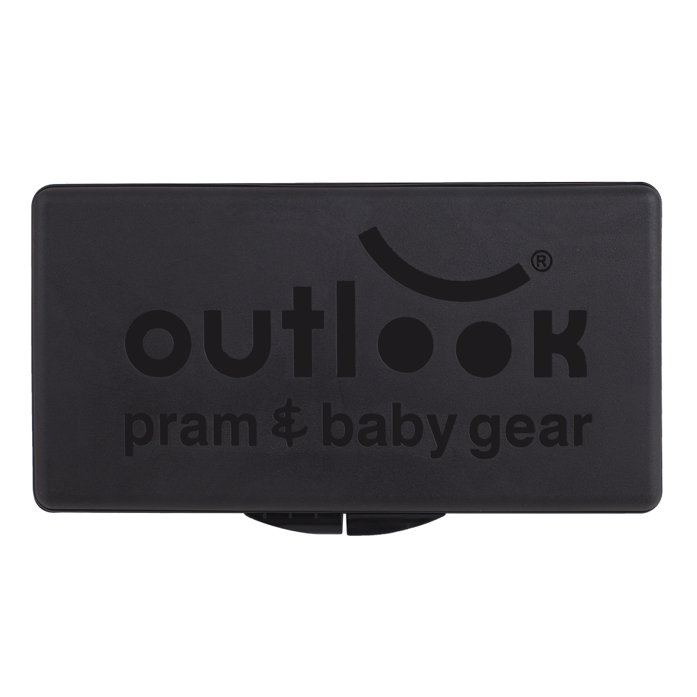 Outlookbaby Pram Caddy – Black - Outlook Baby