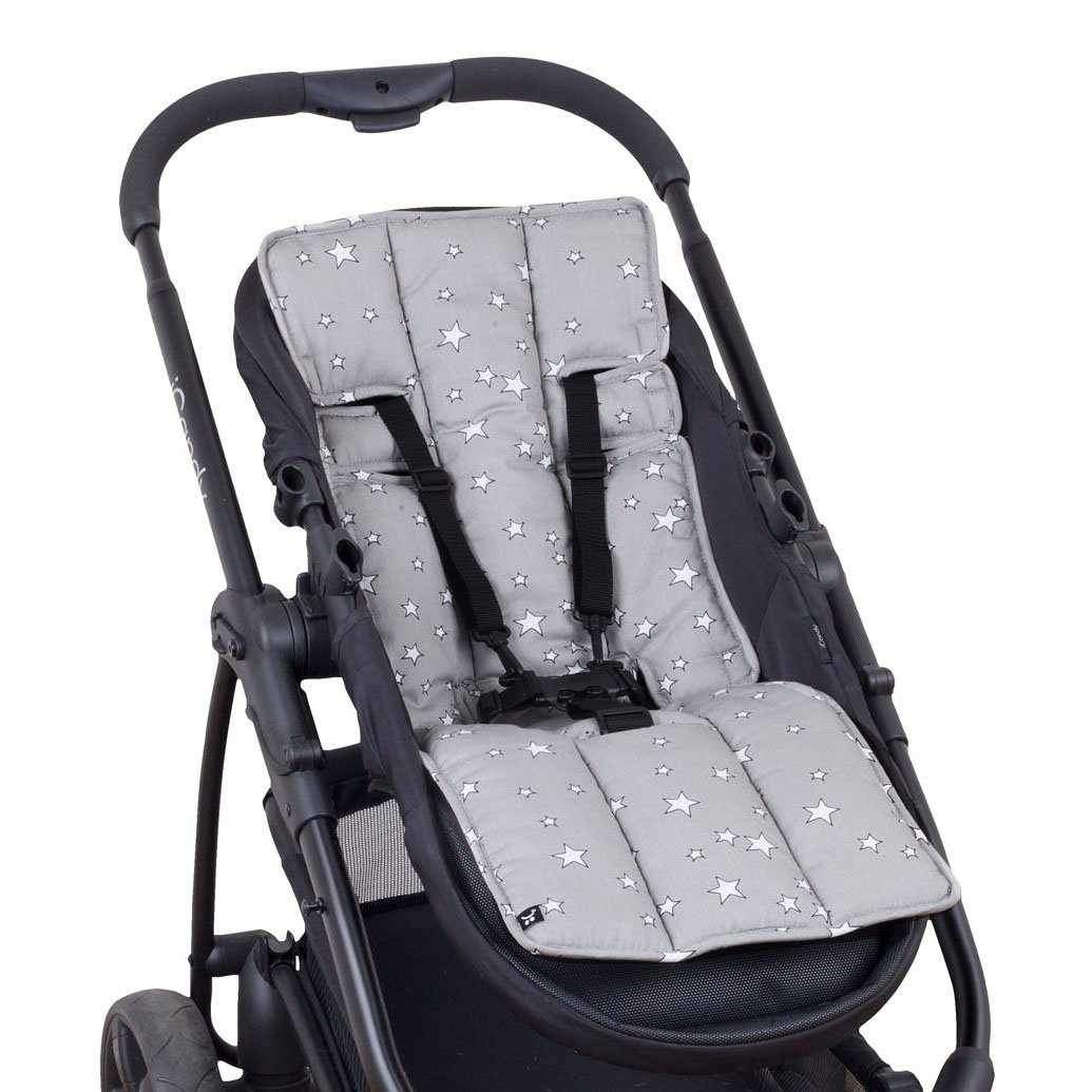 Pram Liner - Grey Stars - Outlook Baby