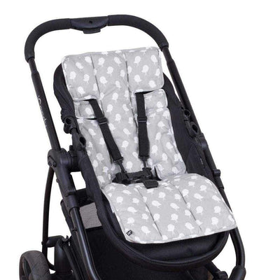 Pram Liner - Grey Birds - Outlook Baby