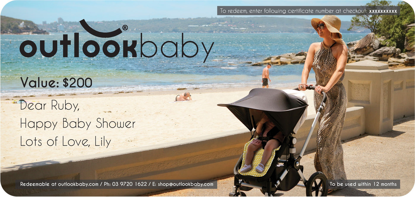 Gift Card - Physical Card - Outlook Baby